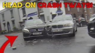 UNBELIEVABLE UK DASH CAMERAS  Crash For Cash Idiot Van Man BMW Tailgate Park On Junction #192
