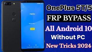 ONPLUS 5TONPLUS 5 Google  FRP BYPASS  Without PC New Trick 2024