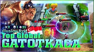 Gatotkaca Perfect Gameplay Top Global Gatotkaca Gameplay by ıllusion RzИ  Mobile Legends