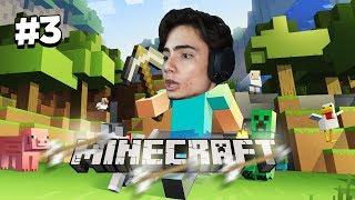 Zombi ORDUSU vs FURKAN Yeni Kaleye Doğru  Minecraft Hexxit 3.Bölüm