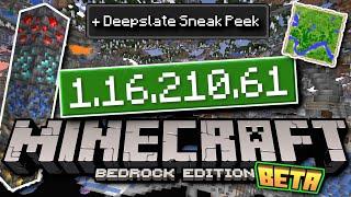 Minecraft Bedrock  BETA 1.16.210.61    Bug’s & DEEPSLATE PEEK   Changelog   MCPEXboxWindows