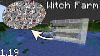 Minecraft Easiest 1.19 Automatic Witch Farm