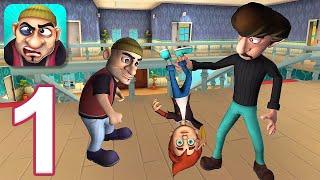 Scary Robber Home Clash - Gameplay Walkthrough Part 1 - Tutorial and Levels 1-5 iOS Android