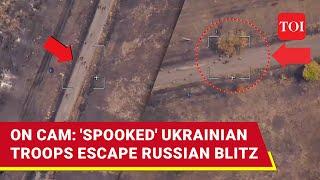 Putins Blitz Makes Ukrainian Troops Run Helter Skelter Prechystivka Now In Russian Control