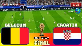 Belgium Vs Croatia - Highlights Today . FIFA World Cup 2026 Final Match. Pes 21