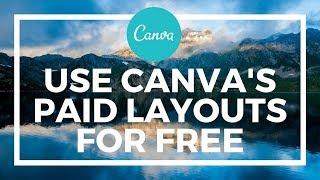 How To Download Paid Images Of Canva For free