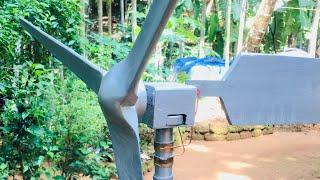 DIY Wind turbine Using Wood