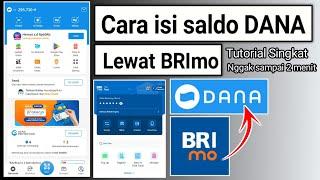 Cara Top up DANA lewat BRIMO  Cara isi saldo DANA lewat BRIMO