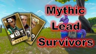 How to Get Mythic Lead Survivors - Fortnite Save the World