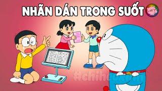 Review Doraemon - Nhãn Dán Trong Suốt  #CHIHEOXINH  #1285