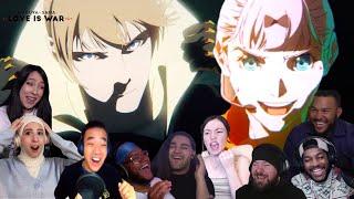 THE BEST RAP BATTLE EVER  KAGUYA SAMA LOVE IS SEASON 3 EPISODE 5 + ENDING BEST REACTION COMPILATION