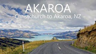 4K Scenic Drive  Christchurch to Akaroa New Zealand