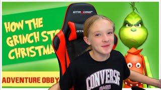 Trinity Plays Grinch Obby in Roblox