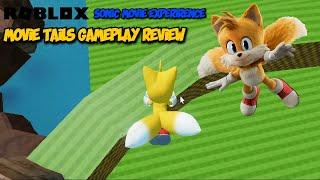 ROBLOX Sonic Movie Experience - Movie Tails Gameplay Review