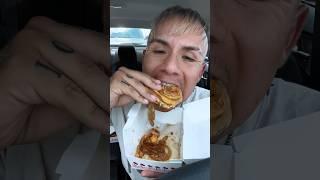 In n out onion wrapped flying dutchman  #innout #burger #asmrsounds #foodshorts #mukbang