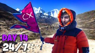 Climbing Mount Everest Subathon $11 Minute Surviving LIVE