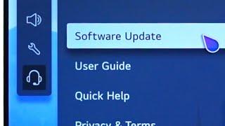 LG TV - How to Update the TV Software WebOS2223