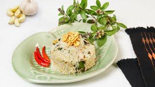 Alpanas Cooking Thai Basil Fried Rice  আলপনার রান্নাঃ থাই বেইজেল ফ্রাইড রাইস