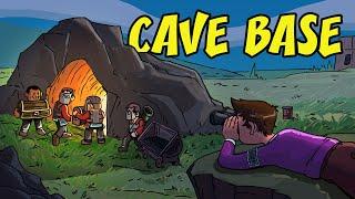 When you find a CLANS MAIN BASE hidden in a cave.....Rust Movie