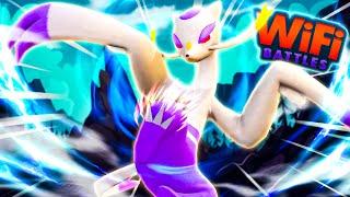 RECKLESS HIGH JUMP KICK MIENSHAO UNLEASHED Pokemon Scarlet and Violet Teal Mask WiFi Battle