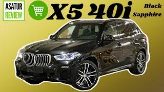 В ПРОДАЖЕ BMW X5 40i M-Sport Black Sapphire  Merino Black  Х5 30д М-Спорт Черный Сапфир 2024