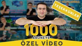 1000 ABONE ÖZEL VİDEO  Akvaryum Balık Hobi.