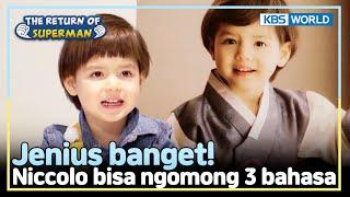 INDENG Korea Italia Inggris Niccolo fasih 3 bahasa The Return of Superman  KBS WORLD 240512