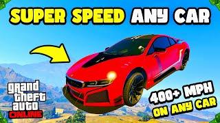 The CRAZIEST SPEED GLITCH Ever in GTA 5 ONLINE Over 300+ MPH SPEED GLITCH