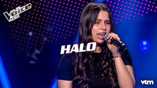 Ines - Halo  Knockouts  The Voice Kids  VTM