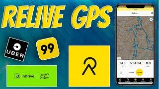 GPS RELIVE APP  Como se Posicionar nos Aplicativos