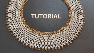 Seed bead necklace tutorial beading tutorial step by step