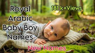 Royal Arabic Name For Muslim Baby Boys  Royal Names For Muslim Boys