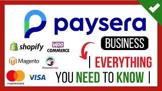 ️ PAYSERA BUSINESS Account FULL Review 【  GET PAID Globally  】 Payment Gateway Solution Shopify
