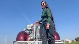 Rolls Royce vintage car driving for first time #rollsroyce #vintagecars #cardriving #girldriving