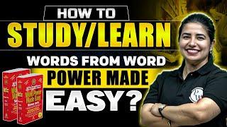 How to StudyLearn Words From Word Power Made Easy