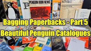 Bagging Books Part 5 - Beautiful Vintage Penguin Catalogues + Order Forms