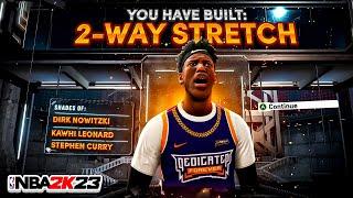 THIS 2-WAY STRETCH BUILD IS BREAKING NBA 2K23 CURRENT GEN *NEW* BEST BUILD 2K23