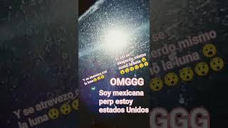 si estás en estados unidos mira fijamente la  sol y la luna  con unos lentes y grabalo