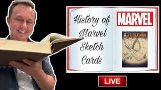History of Marvel Cards  Sketch Cards