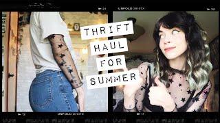 TRY-ON THRIFT HAUL  summer styles + staying indoors