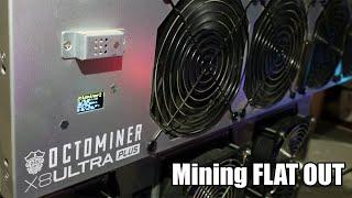 Crypto Mining FLAT OUT - Feels Good To be GPU Mining AGAIN