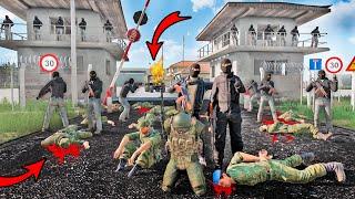 ВОЙНА ТУК-ТУК ВОЕННЫЕ  ВЫ СЛЕДУЮЩИЕ. БРИГАДА ЗАХВАТИЛА ВОЕННУЮ БАЗУ GTA CRMP