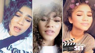 Zendaya  Snapchat Videos  September 2017