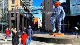 OSLO NORWAY Virtual Walking Tour MOST EXCLUSIVE TOURIST PLACE IN OSLO 4K60ftp