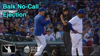 Ejection 101 - David Ross Tossed After Balk No-Call at Wrigley