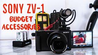 Sony ZV1 Accessories  Budget Sony ZV-1 Accessories for beginner vloggers