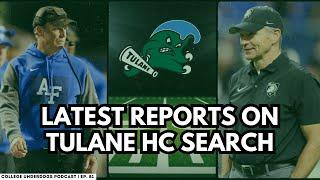 REPORT Two Service-Academy Coaches Interviewed for Tulane HC Vacancy  College Underdogs  Ep. 81