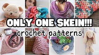 The BEST ONE-SKEIN CROCHET Patterns You NEED to MAKE This SPRING & SUMMER  2023