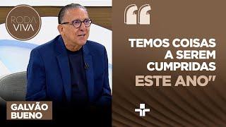Como está a relação de Galvão Bueno com a Globo? Narrador esclarece atual contrato com emissora