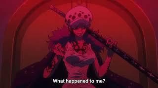 Law turned into A Woman  Law vs blackbeard One piece English sub